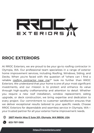 RROC Exteriors