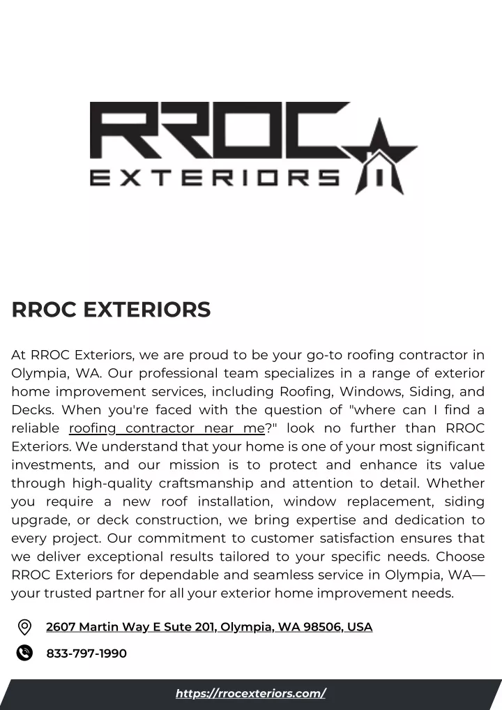 rroc exteriors