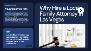 Top Family Attorneys in Las Vegas - Personalized Legal Help