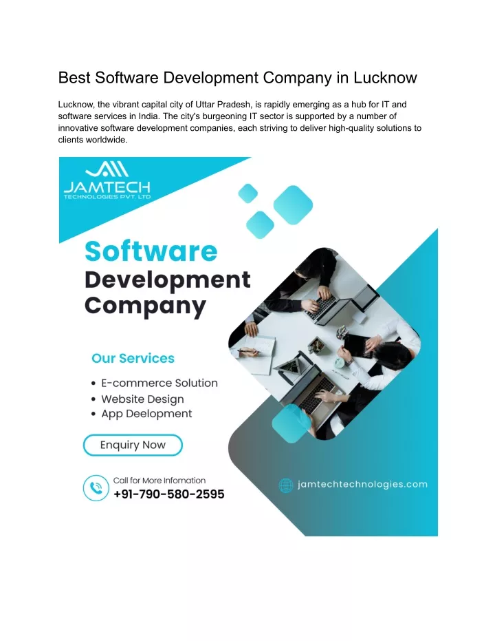 best software development company in lucknow