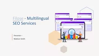 Multilingual SEO Services | Multilingual Keyword Resarch | Filose