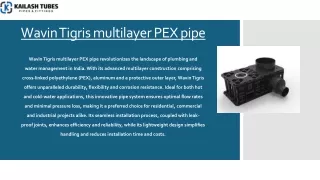 Exploring Wavin Tigris Multilayer PEX Pipe: Innovative Drainage Solutions in Ind