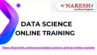 data science online training