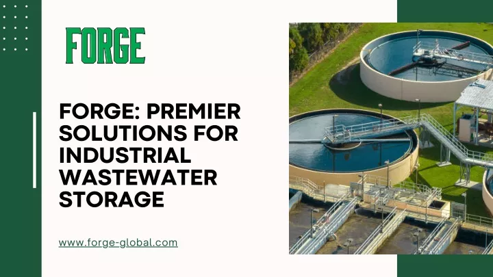 forge premier solutions for industrial wastewater