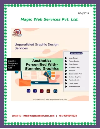 Graphic design services Company in India