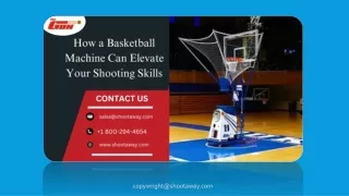 How a Basketball Machine Can Elevate Your Shooting Skills