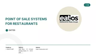 Point of Sale Systems for Restaurants: Enhancing Efficiency