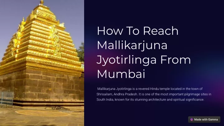 how to reach mallikarjuna jyotirlinga from mumbai