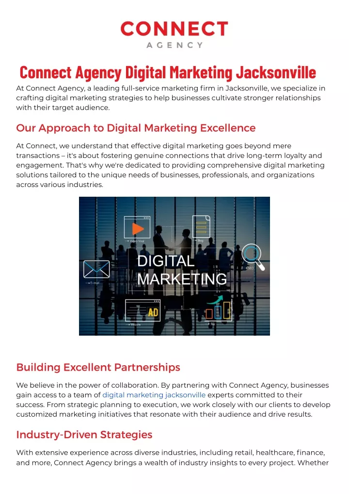 connect agency digital marketing jacksonville