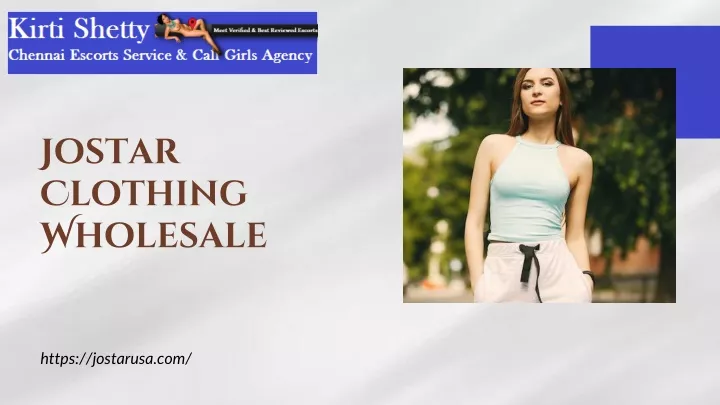 jostar clothing wholesale