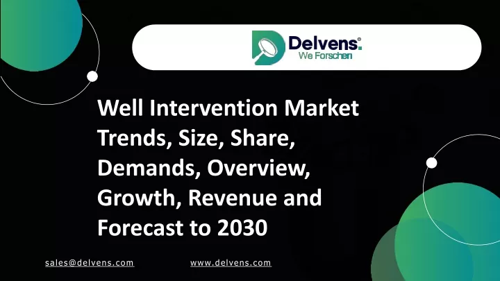 well intervention market trends size share