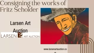 Consigning the works of Fritz Scholder