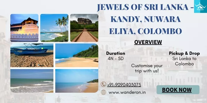 jewels of sri lanka kandy nuwara eliya colombo