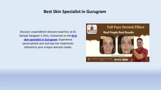 Best Skin Specialist in Gurugram