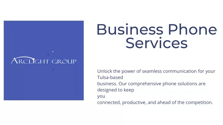 business phone services