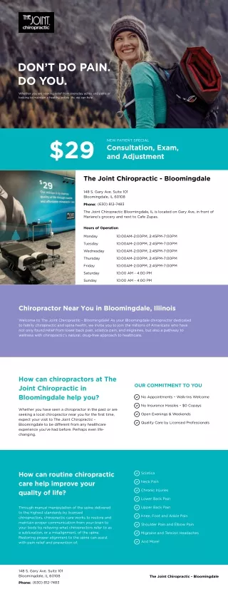 The Joint Chiropractic - Bloomingdale