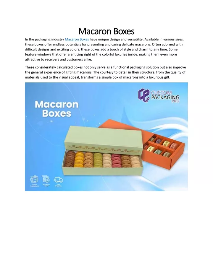 macaron b macaron boxes