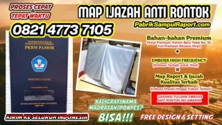 0821-4773-7105 Pusat Map Raport Sampul Ijazah di Banggai Laut