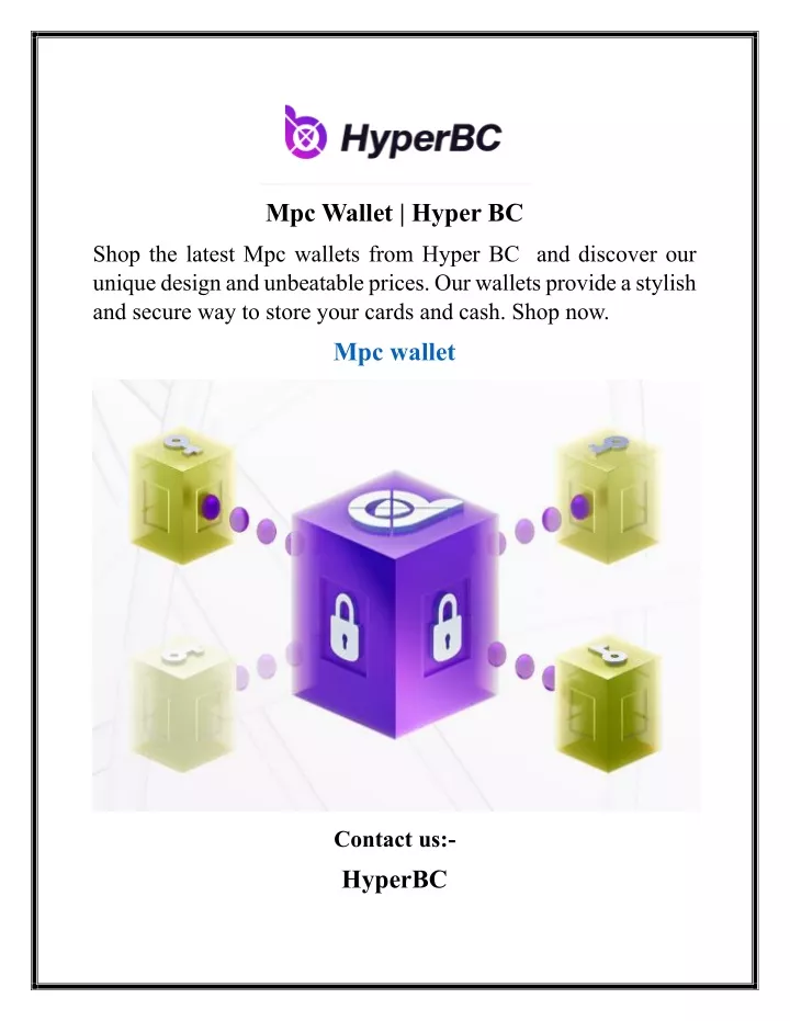 mpc wallet hyper bc