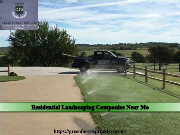 residential landscaping companies near me