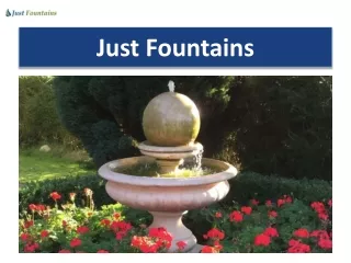 Add Tranquillity to Your Space With Self Contained Water Features