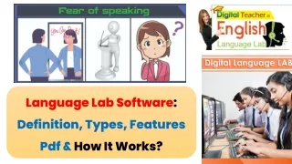 Language Lab Software Definition Types Features Pdf & How It Works