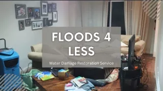 Water Damage Restoration Service by floods 4less