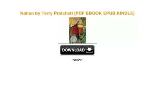 Nation by Terry Pratchett PDF EBOOK DOWNLOAD