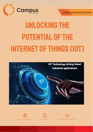 Unlocking the Potential of the Internet of Things (IoT)