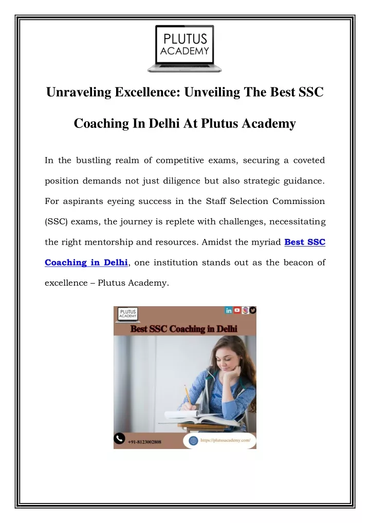 unraveling excellence unveiling the best ssc