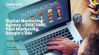 digital marketing agency seo smo paid marketing