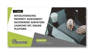 Revolutionizing Property Assessment Nationwide Surveyors Launches EPC Online Platform