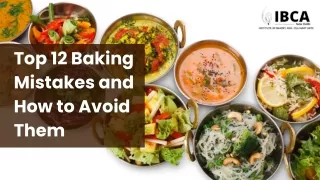 Top 12 Baking Mistakes and How to Avoid Them