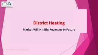 District Heating Market Development
