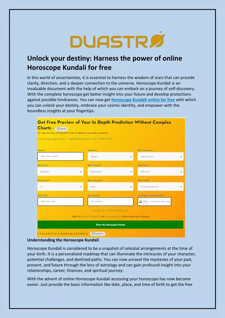 unlock your destiny harness the power of online