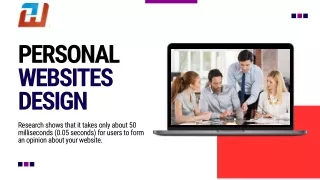 Personal Websites Design and Development Company