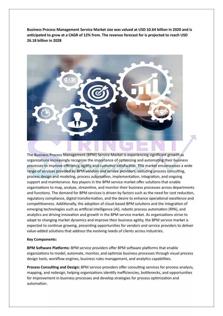 business process management service market size