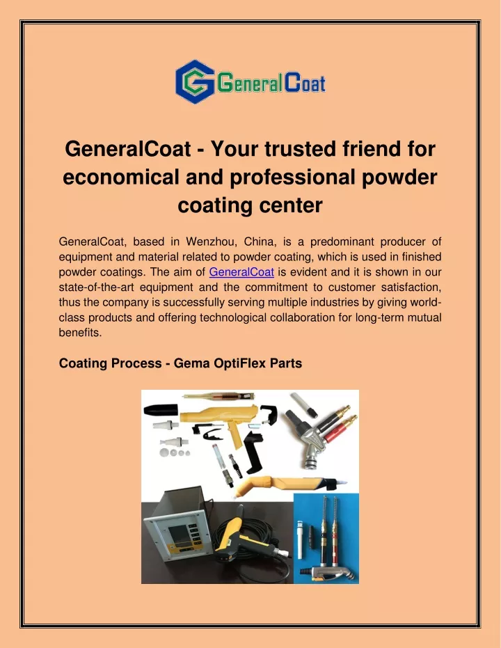 generalcoat your trusted friend for economical