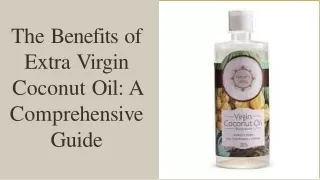 Organic Virgin Coconut Oil