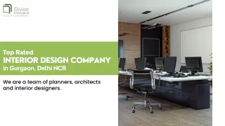Top rated Interior Design Company in Gurgaon, Delhi NCR