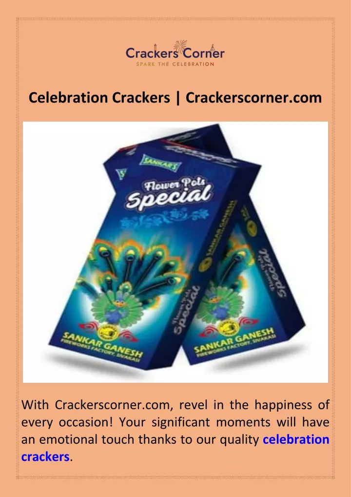 celebration crackers crackerscorner com