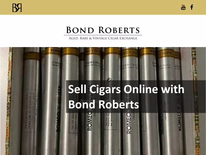 s ell cigars o nline with bond roberts