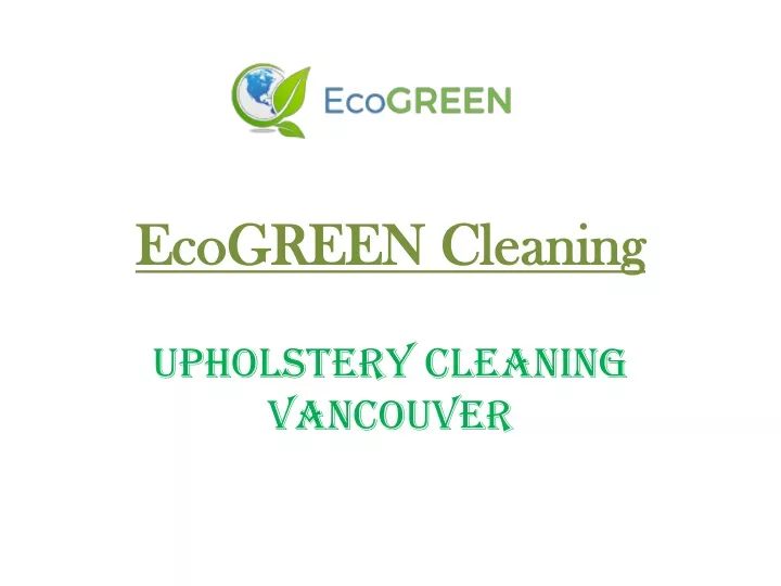 ecogreen cleaning