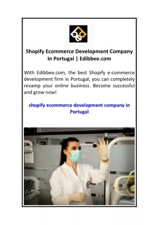 Shopify Ecommerce Development Company In Portugal  Edibbee.com