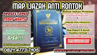 0821-4773-7105 Sampul Raport Tk Map Ijazah di Buton Utara