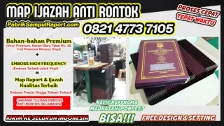 0821-4773-7105 Map Raport K13 Sampul Ijazah di Cianjur