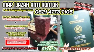 0821-4773-7105 Cover Raport Tk Map Ijazah di Bombana