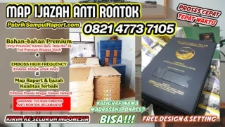 0821-4773-7105 Sampul Raport Sma Map Ijazah di Buol