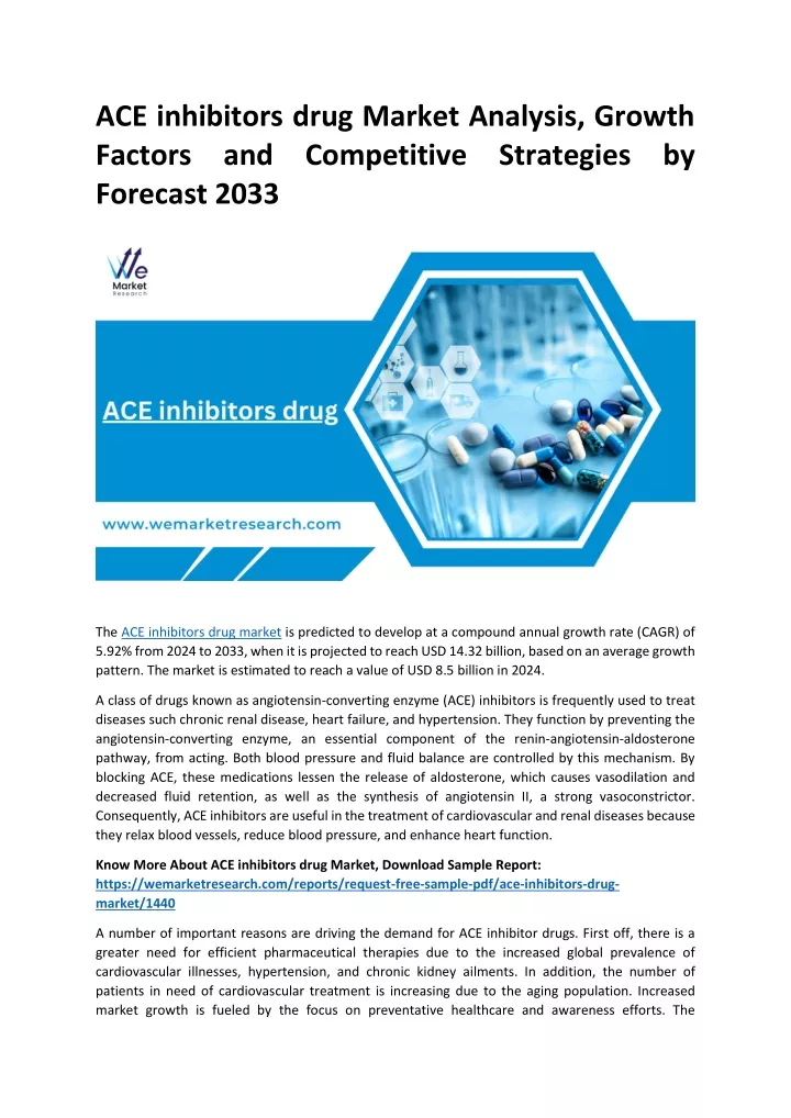 ace inhibitors drug market analysis growth