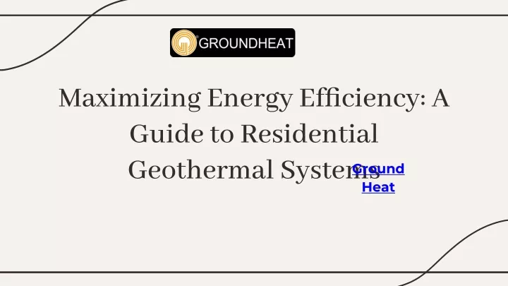 maximizing energy ef ciency a guide